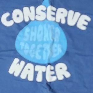 Conserve water shower together t shirt